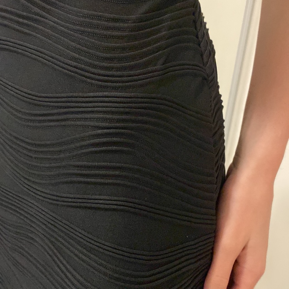 Black BODY-CON Business Professional/Casual Dress - Picture 2 of 3